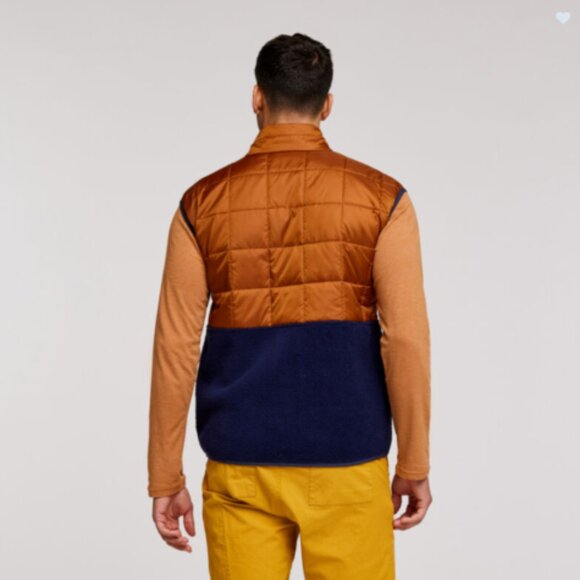 Cotopaxi Men's XL Trico Hybrid Vest Navy Blue Orange NWT Insulated Synthetic - Picture 11 of 12